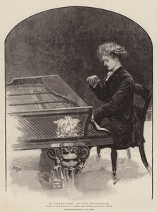 M Paderewski al pianoforte